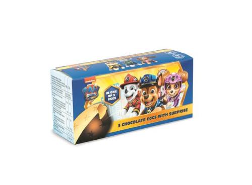 Paw patrol three pack egg pack