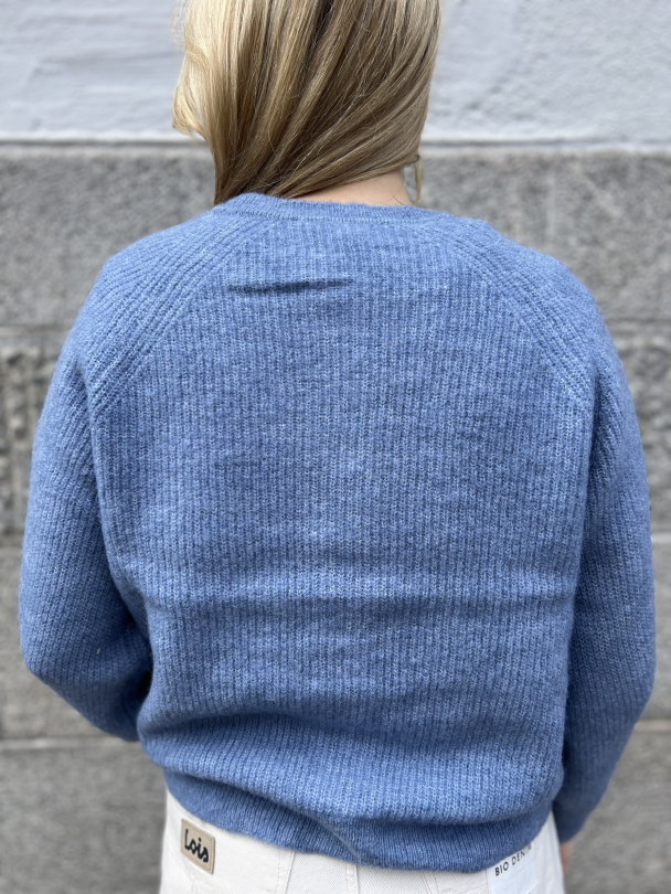 Lulu Knit Short Cardigan - Endless Sky  - Image 2