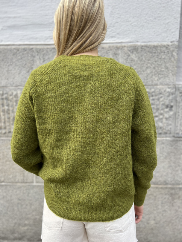 Lulu Knit Short Cardigan - Cardamom Seed  - Image 2