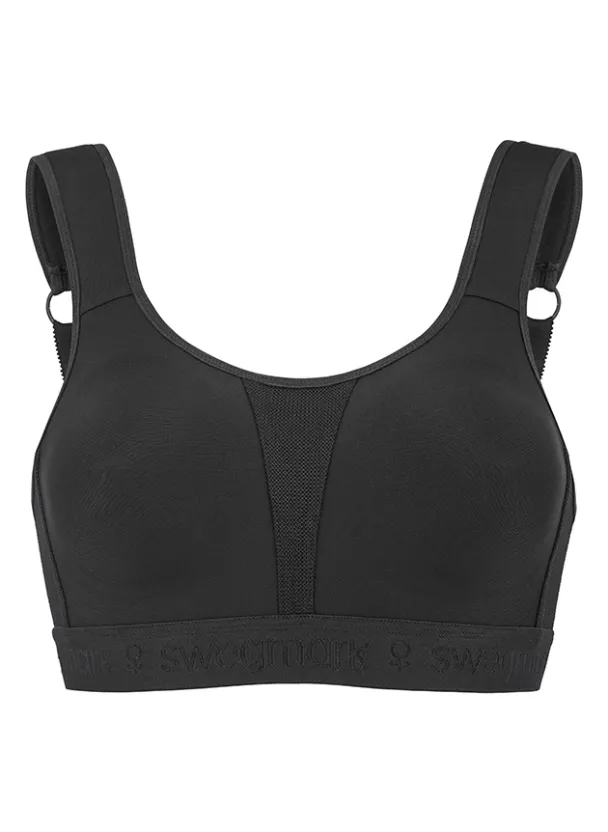 KIMBERLY ICONIC Sport BH, sort - Image 2