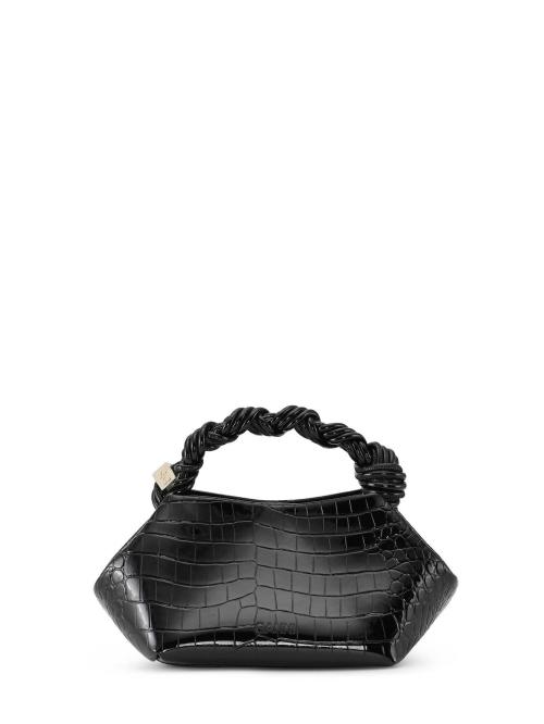 Ganni Bou Bag Small Patent Croco