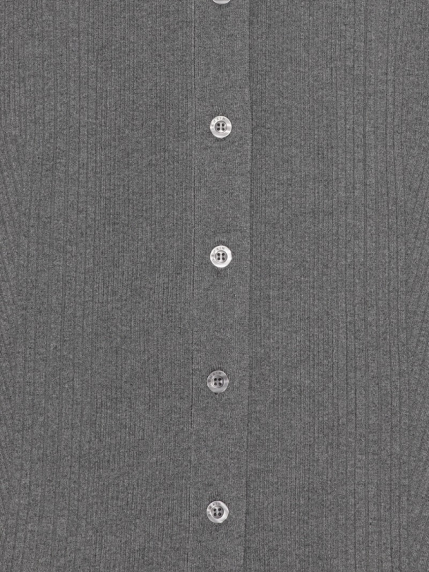Rib Knit Cardigan - Image 6