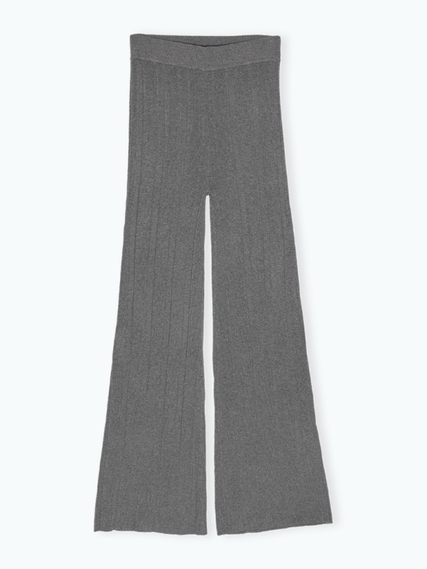Rib Knit Pants  - Image 4