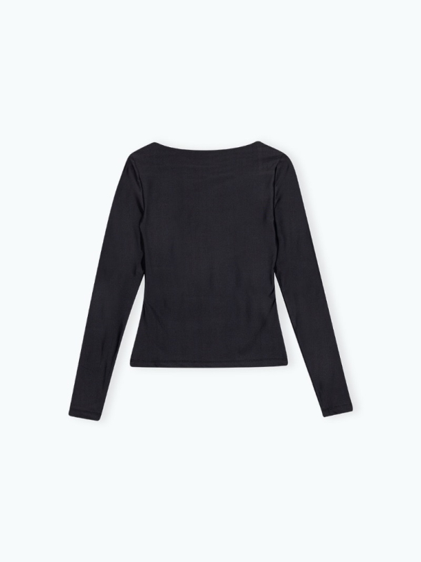 Long Sleeve Jersey Top - Image 4
