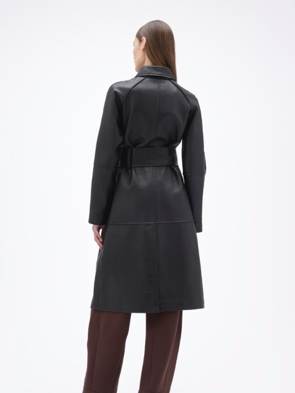 Bonded Leather Coat - Image 3