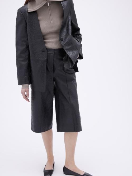 Leather Culottes 