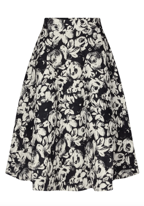 Amydea Skirt Black Blossom  |  Amydea Skirt Black Blossom fra Dea Kudibal