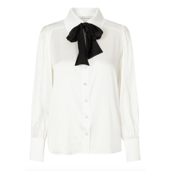 Jasminadea Silk Shirt Natural White  |  Jasminadea Silk Shirt Natural White fra Dea Kudibal