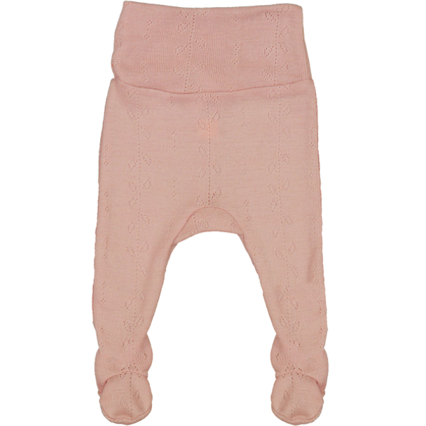 Bukse Pixa Wool Pointelle - Burnt Rose