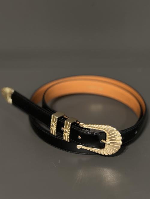 Black Box Leather Belt