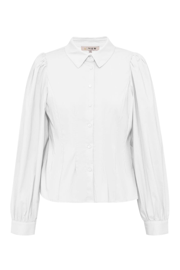 Malika Shirt - Off White - Image 1
