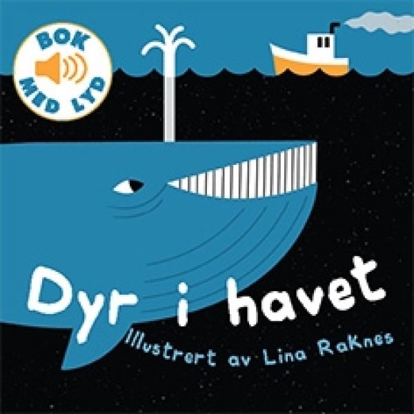 BARNEBOK MED LYD - DYR I HAVET