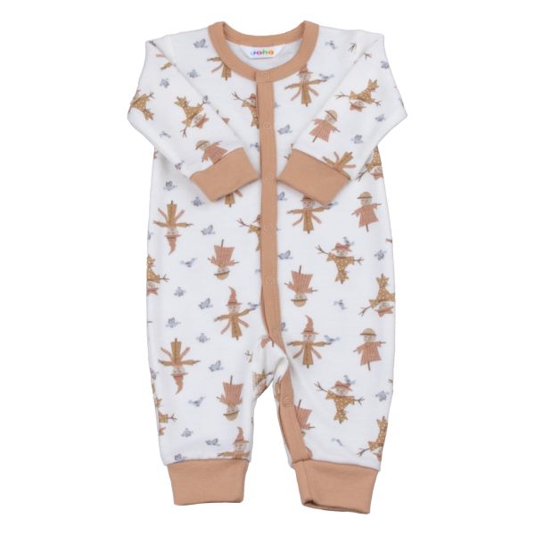 Joha | Jumpsuit Ull/Bambus Scarecrow - Fersken