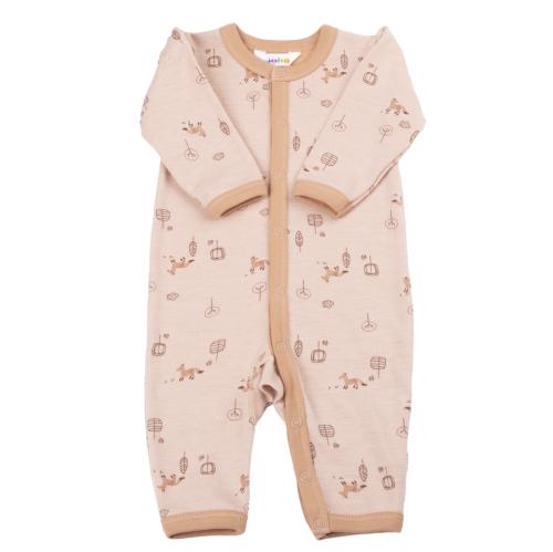 Joha | Jumpsuit Ull/Bomull Fox - Fersken