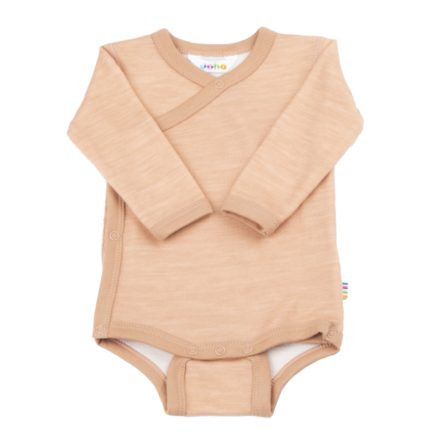 Omslagsbody Ull/Bambus - Fersken