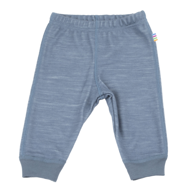 Leggings Ull/Bambus - Blå