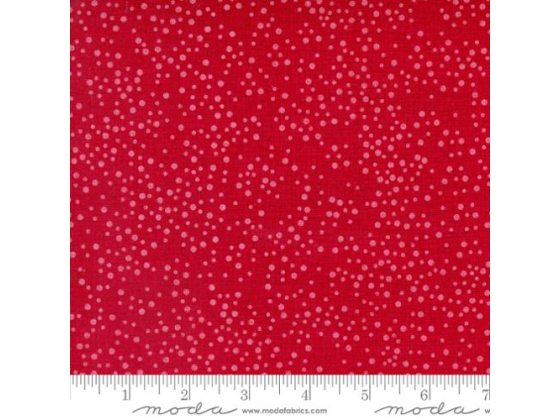 Thatched dotty crimson 30 cm