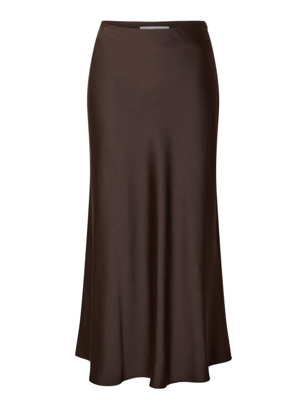 Lena midi skirt -Coffe Bean