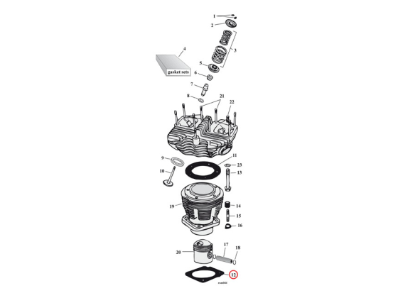  cylinder base gaskets. .020" 