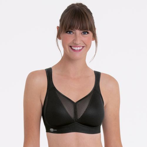 Active sports bra, Sort