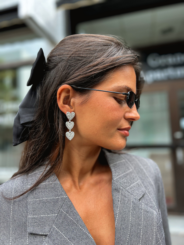 Celia Rhinestone Earrings - Image 2