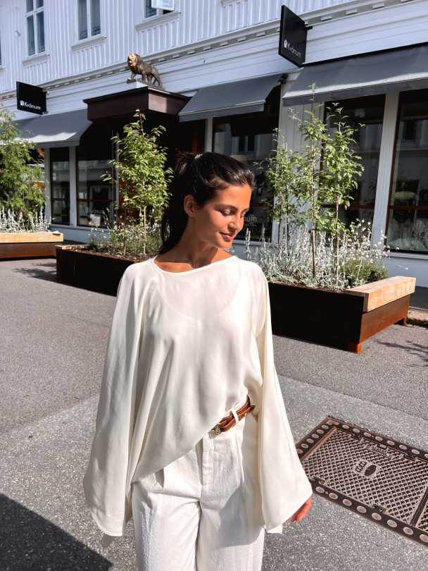 Klasia Satin Blouse - Image 8