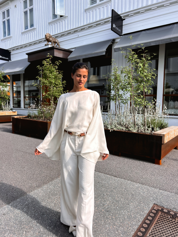 Klasia Satin Blouse - Image 9