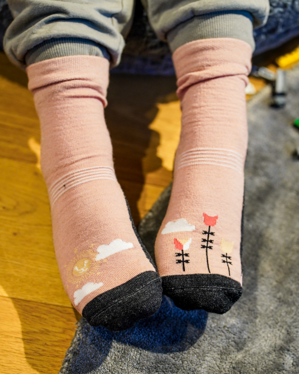 Ullsokk Antiskli - Frostrosa - Image 6