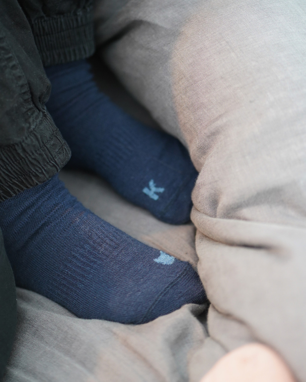 Ullsokk Antiskli Tynn 2-pk - Hav og Himmel - Image 3