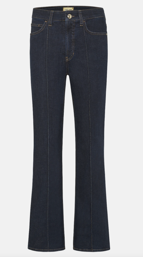 Fea Pleat Modern Rinsed Jeans  |  Fea Pleat Modern Rinsed Jeans fra Cambio