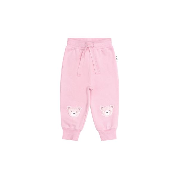 HUXBABY | Daisy Furry Bear Track Pant - Lilac Mist