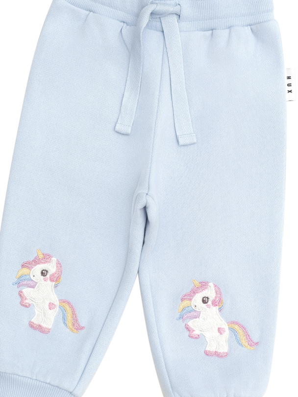 Rainbow Unicorn Track Pant - Ice Water - Image 4