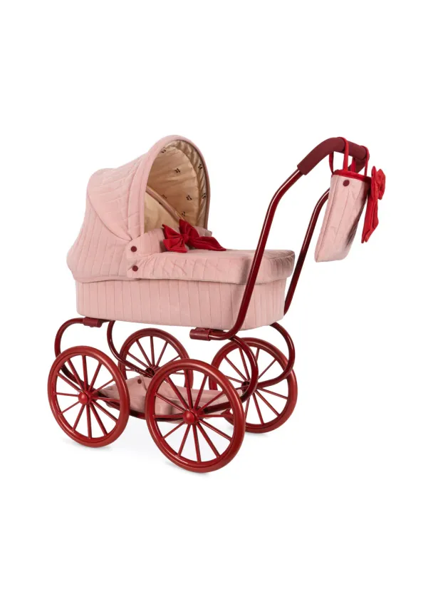 Konges Sløjd | Minnie Lulu Doll Pram - Strawberry Ice - Image 3