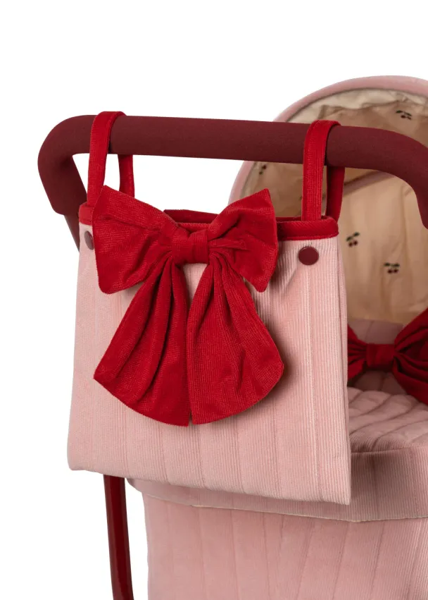 Konges Sløjd | Minnie Lulu Doll Pram - Strawberry Ice - Image 8