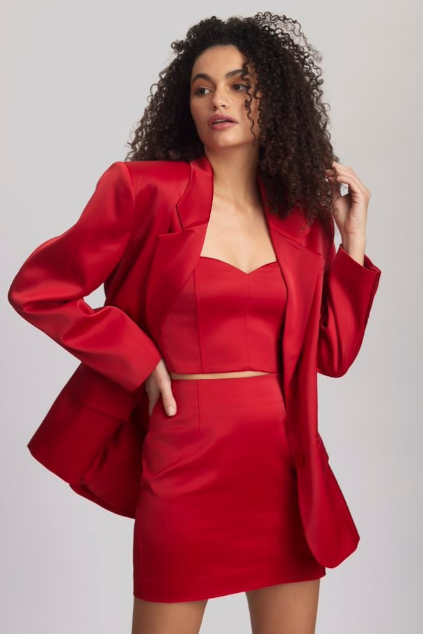Haila Blazer - Haute Red - Image 4
