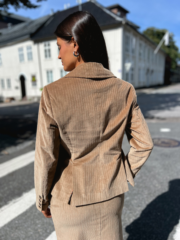Corduroy Jacket - Olive  - Image 2