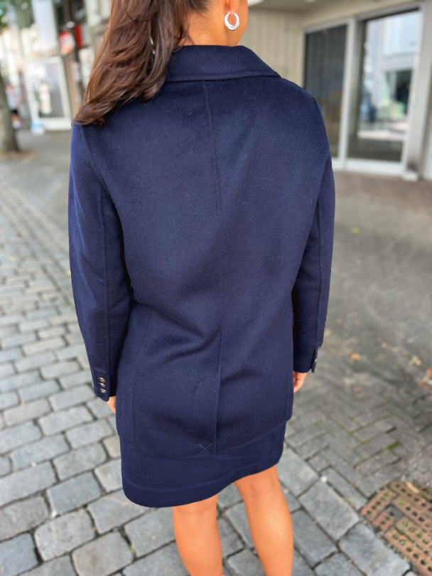 Tailored Blazer - Navy - Image 4