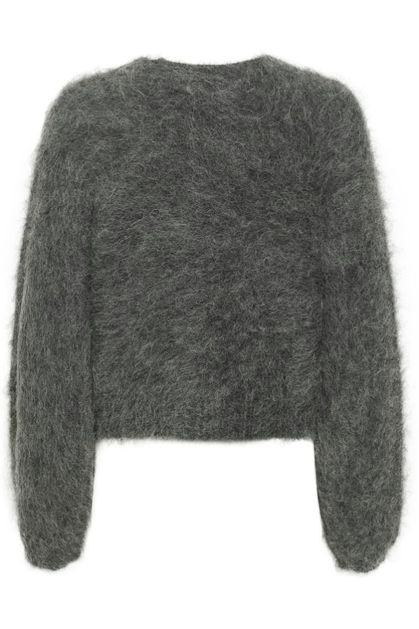 Sabi Short Pullover - Gray Pinstripe Melange - Image 3