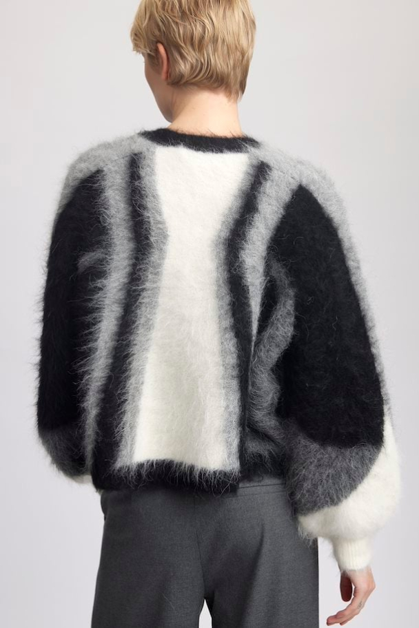 Safi Cardigan - Black/Grey Multi - Image 5