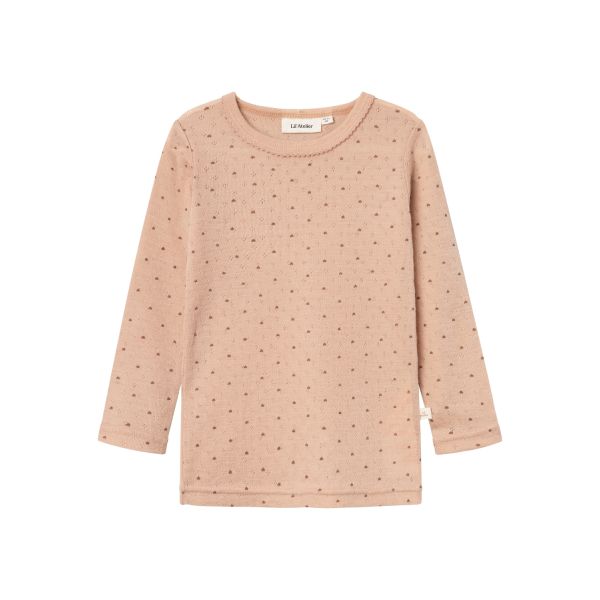 Nava Wool Top, Rugby Tan - Lil' Atelier