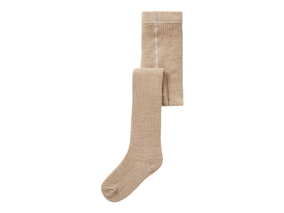 Rakel Wool Pantyhose, Petrified Oak - Lil Atelier