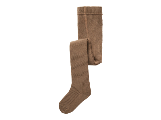 Rakel Wool Pantyhose, Rugby Tan - Lil' Atelier