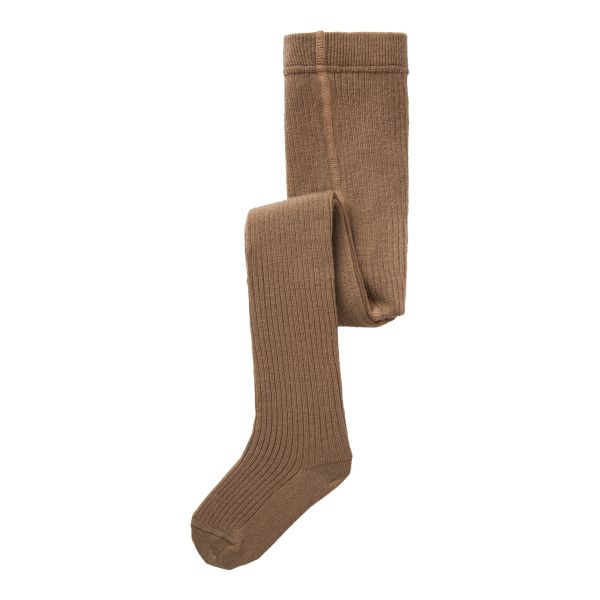 Rakel Wool Pantyhose, Rugby Tan - Lil' Atelier