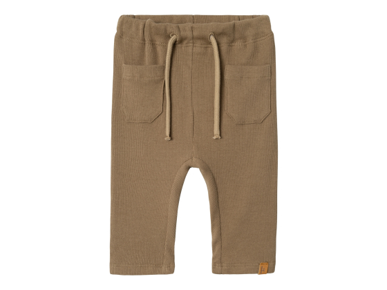 Halli Reg Pant, Sepia Tint - Lil' Atelier