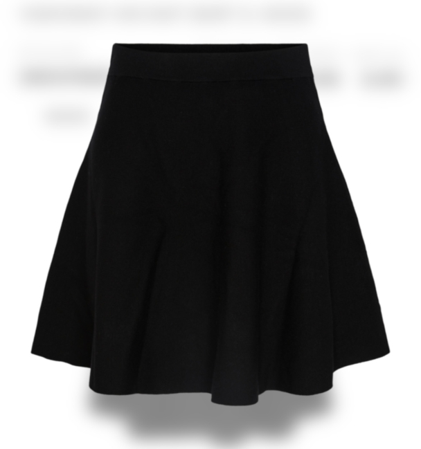 Fonny Knit Skirt - Black  - Image 4