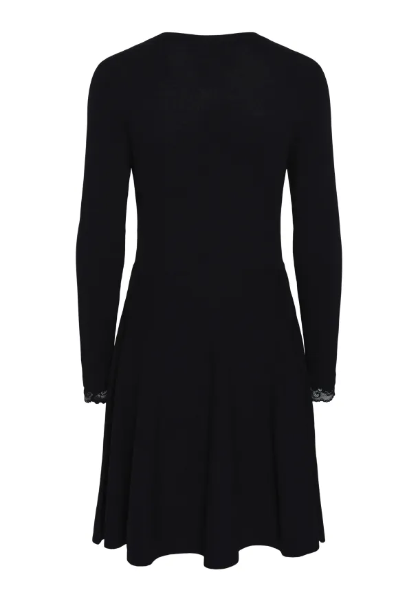 Becco Knit Dress - Black  - Image 2