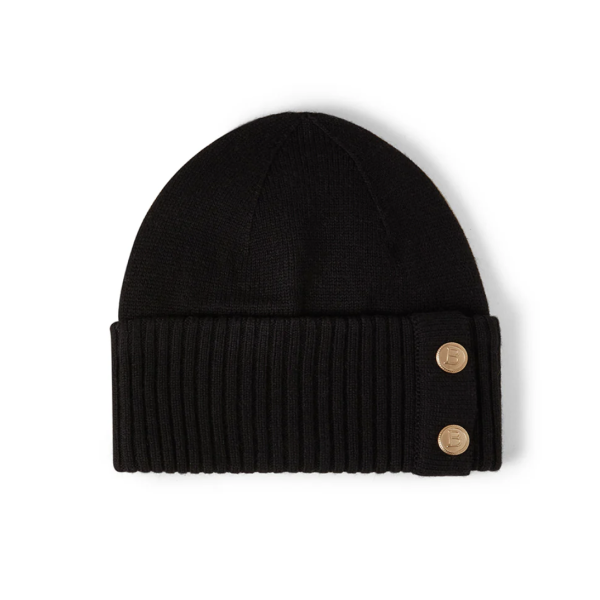 Roya Beanie Black  |  Roya Beanie Black fra Busnel