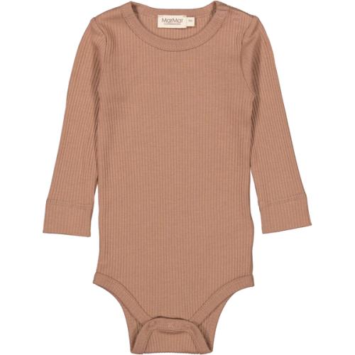 MARMAR - BODY PLAIN MODAL LS POWDER TAUPE