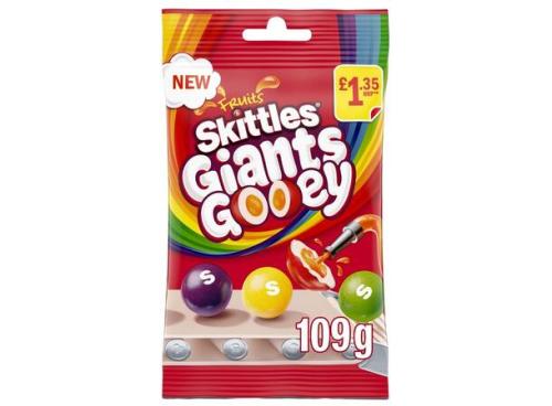 Skittles Giants Gooey Vegan Chewy Sweets