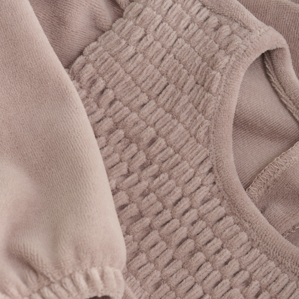 Kjole Velour - Fawn - Image 3